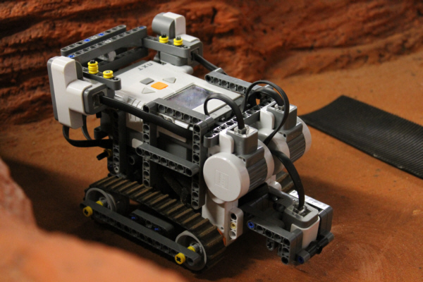 "Nachbau" eines Mars-Roboters